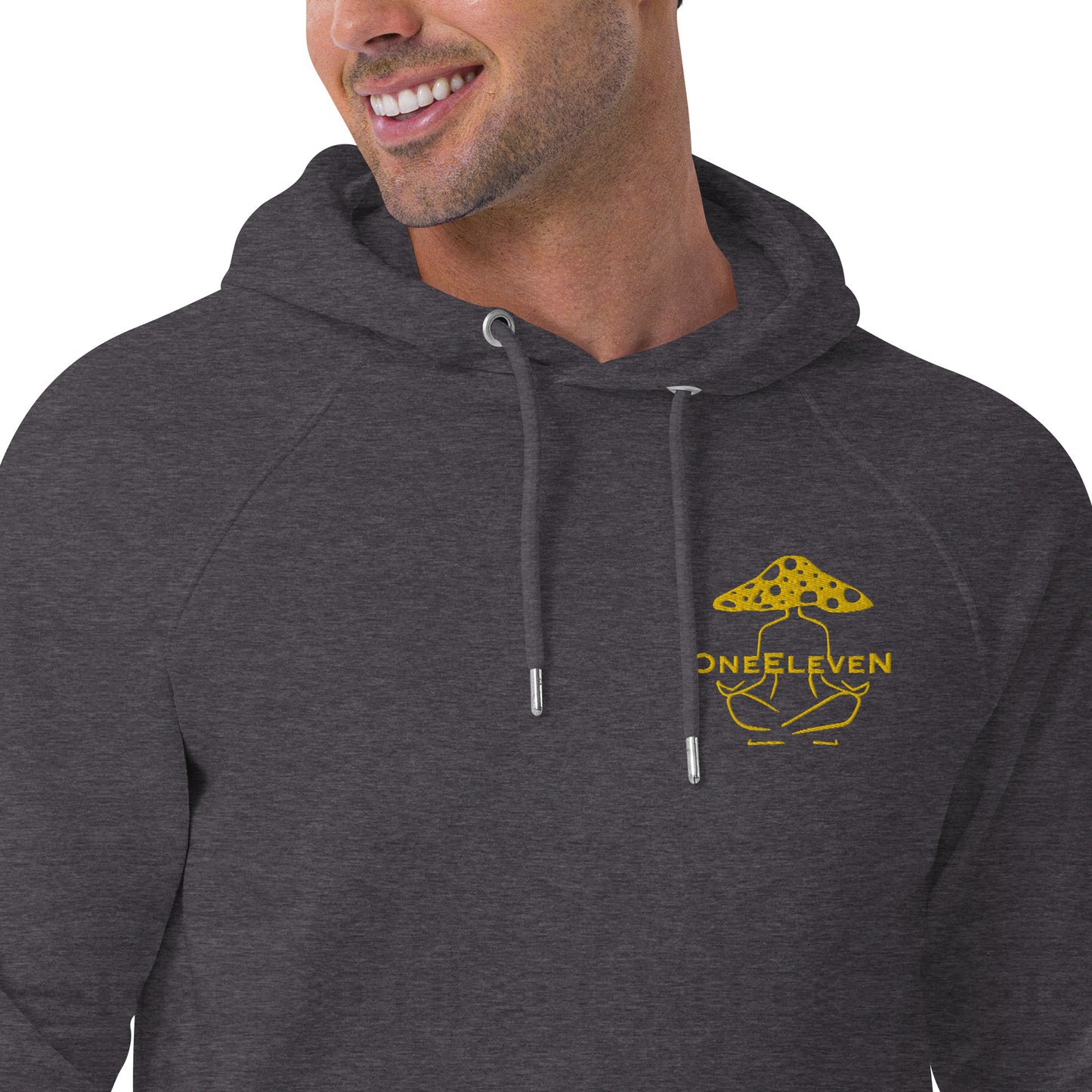 Unisex eco raglan hoodie