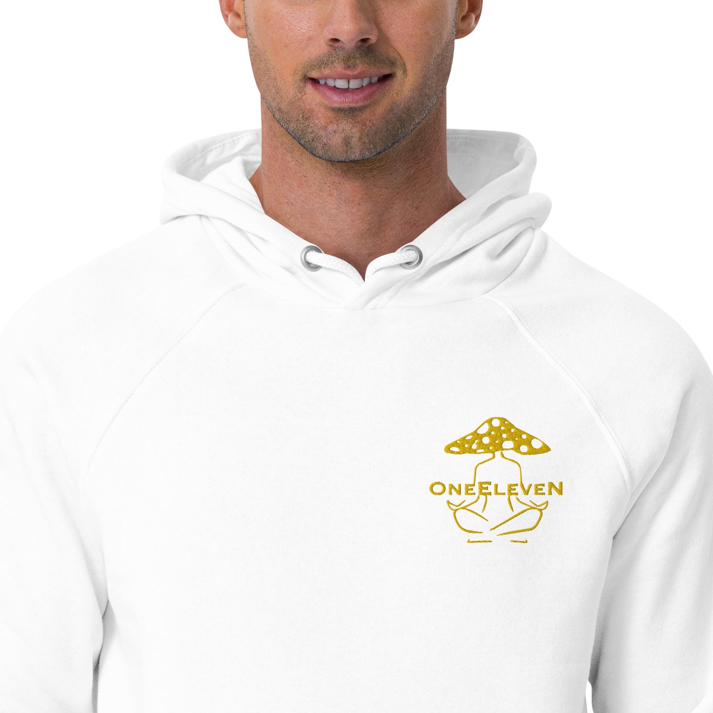 Unisex eco raglan hoodie