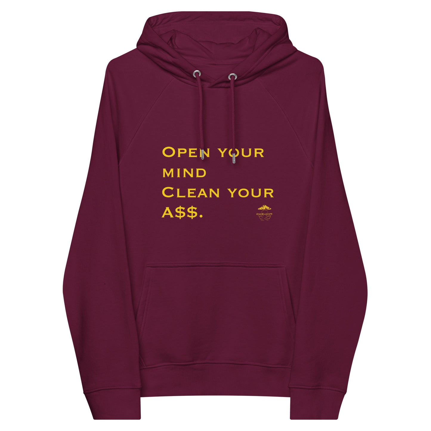 Unisex eco raglan hoodie