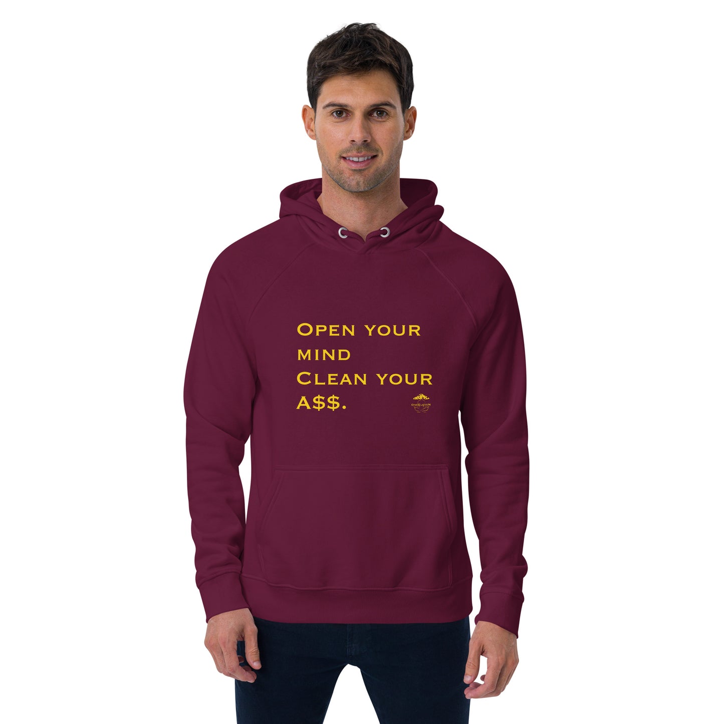 Unisex eco raglan hoodie