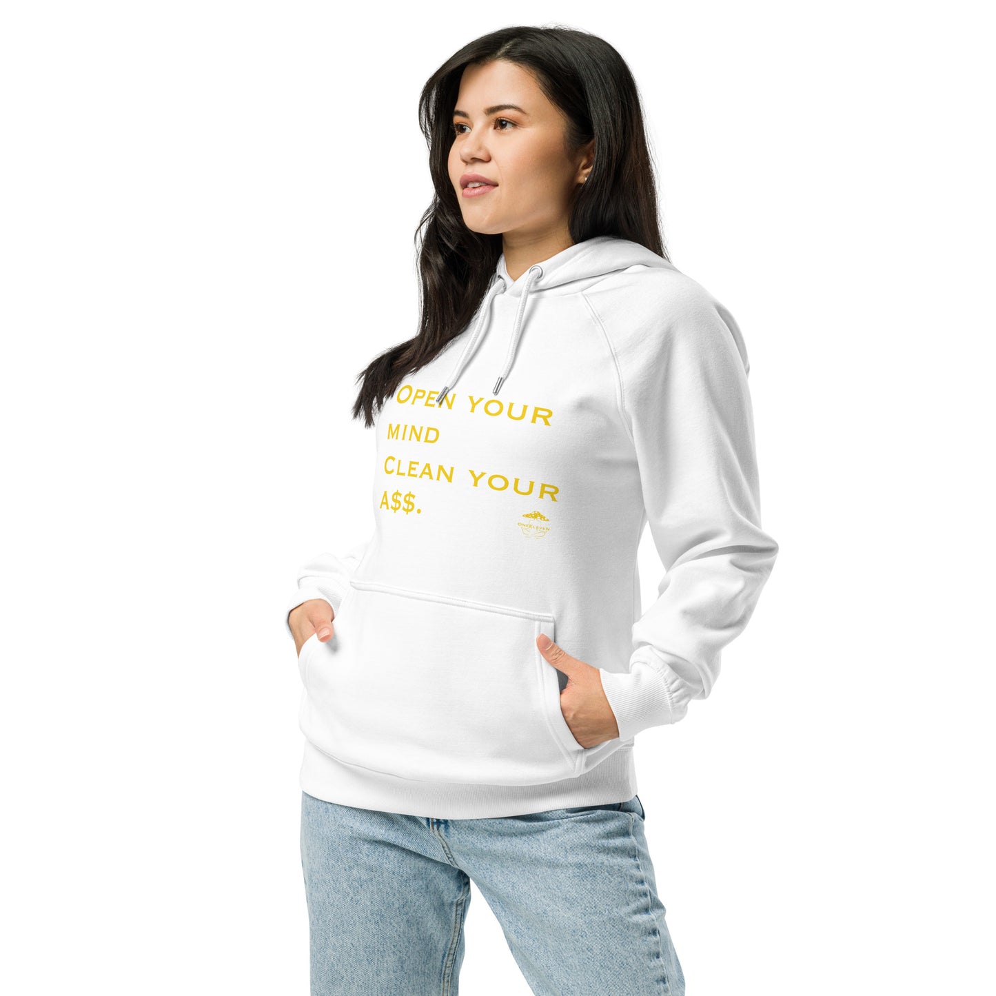 Unisex eco raglan hoodie